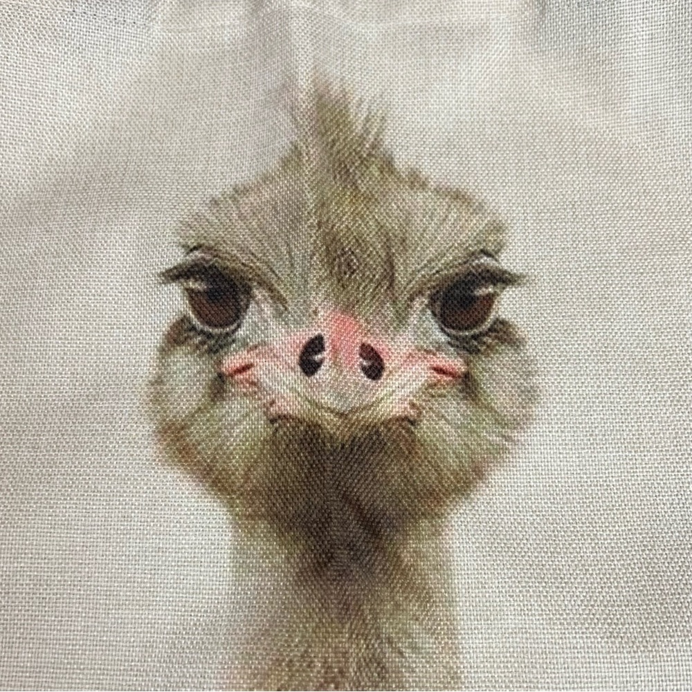 Eco-Friendly Folding Ostrich Tote Bag - Picture 9 of 13